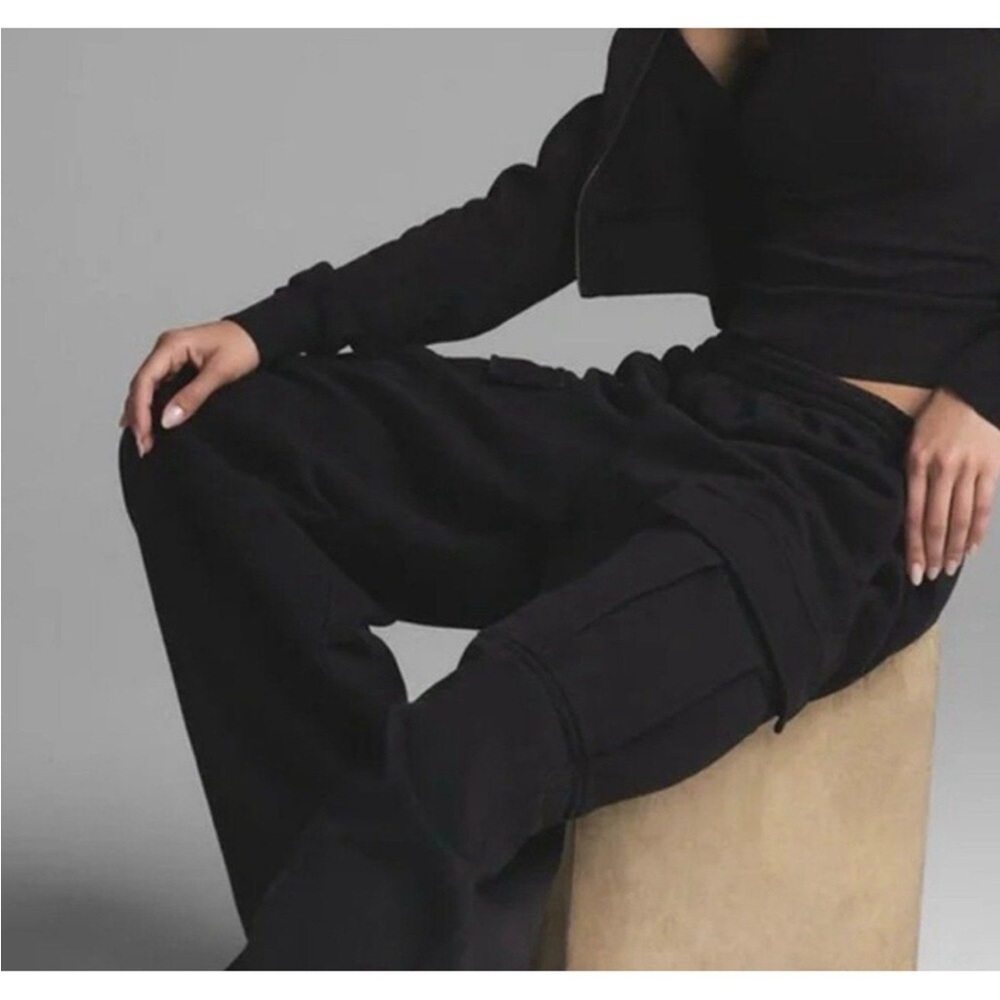SKIMS Black Track Pants